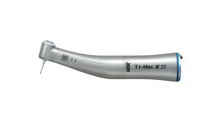 Наконечник NSK, угловой S-MAX М 25 L с оптикой, 1:1, одинарный спрей