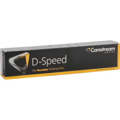 D-speed Film - рентгеновская пленка, размер 30.5*40.5мм (100шт), Carestream / США