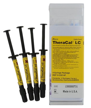 Теракал ЛЦ / TheraCal LC - кальциевая выстилка светового отверждения (1г), BISCO / США
