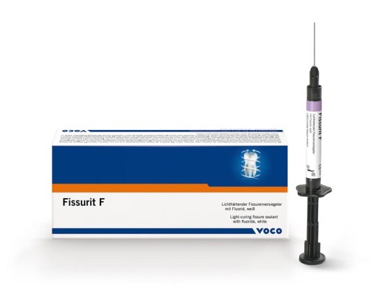Фиссурит Ф / Fissurit F - световой материал для запечатывания фиссур (3мл), VOCO / Германия