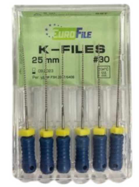 К-Файл / K-Files №30, 25мм, (6шт), EuroFile / Китай
